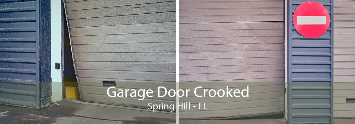 Garage Door Crooked Spring Hill - FL