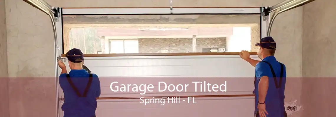 Garage Door Tilted Spring Hill - FL