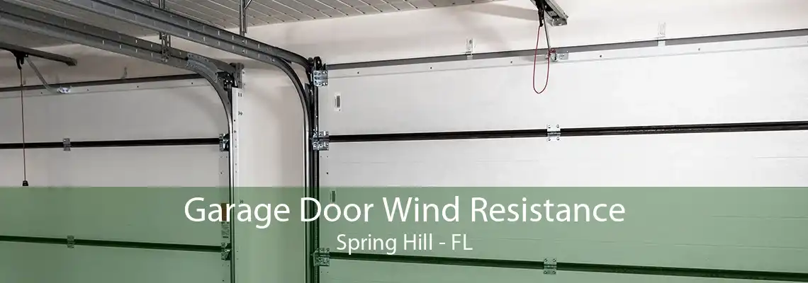 Garage Door Wind Resistance Spring Hill - FL