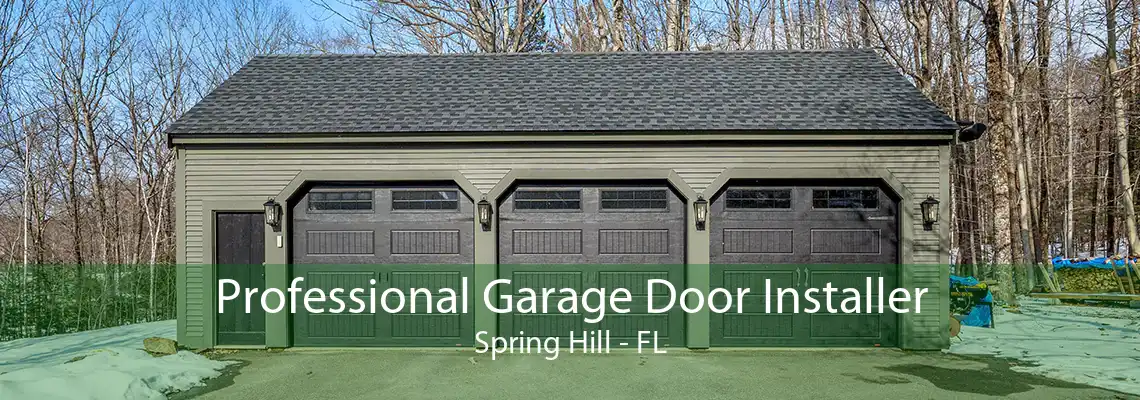 Professional Garage Door Installer Spring Hill - FL