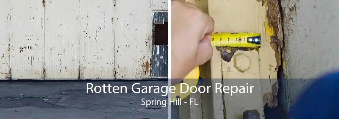 Rotten Garage Door Repair Spring Hill - FL